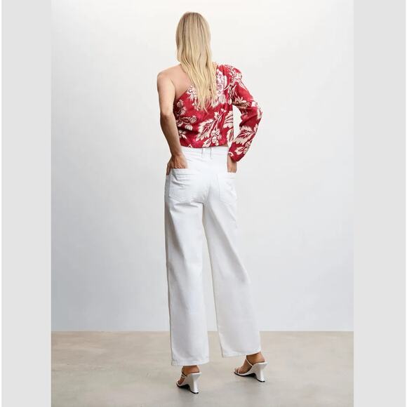 MANGO Floral Print Blouse NWT - Picture 10 of 12